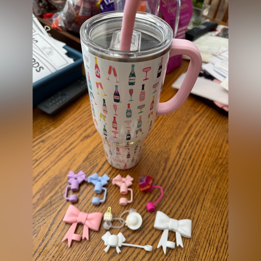 Colorful Swig Cocktail Tumbler with Handle